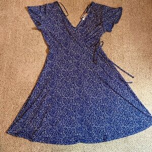 This is a wrap dress from Kaileigh.